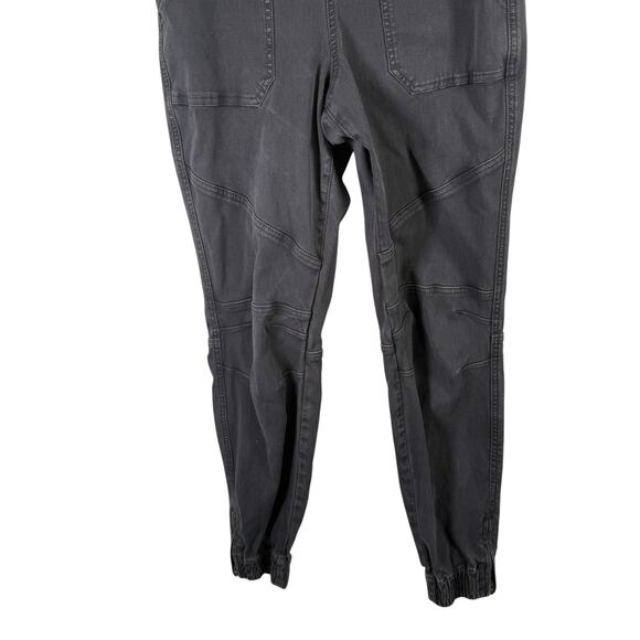 Spanx Stretch Twill Cargo Jogger Pants Grey Mid Rise Boho Womens Size Small - Picture 3 of 8